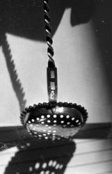 Sukkerskje laget av Gullsmed Anton Samuel Hagen. ..(Se Romsd