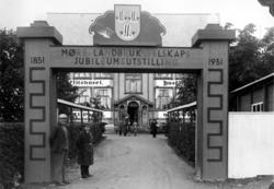 Møre Landbruksselskaps Jubileumsutstilling. "Inngangsportale