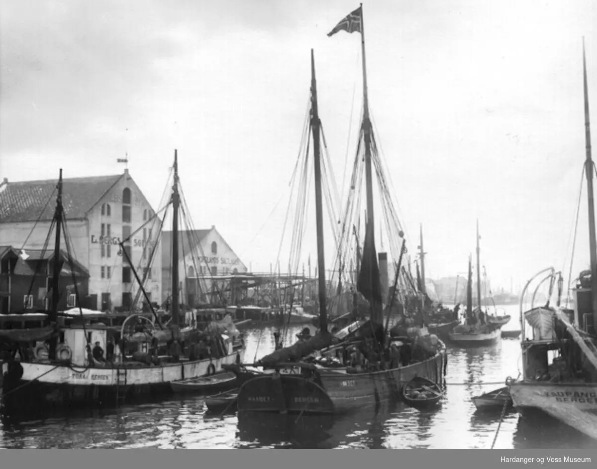 "Haabet" og andre båtar i Svolvær