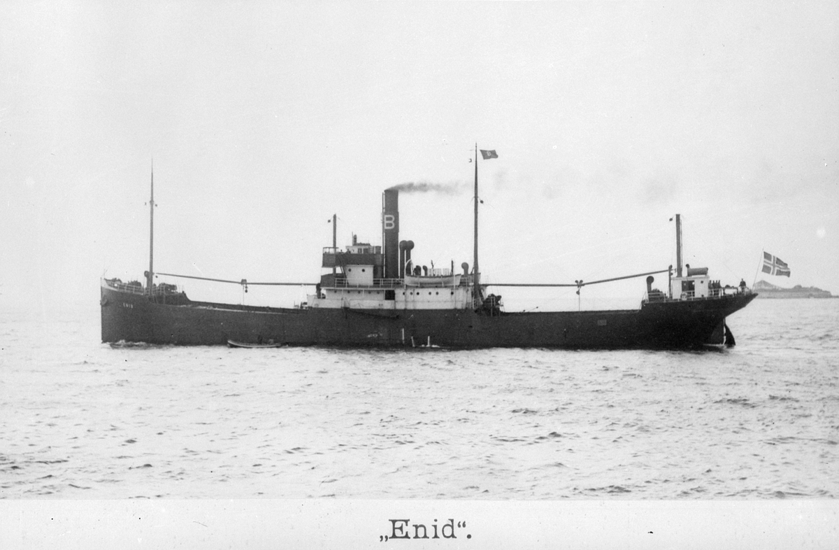 Båten Enid fra Bachke & Co.