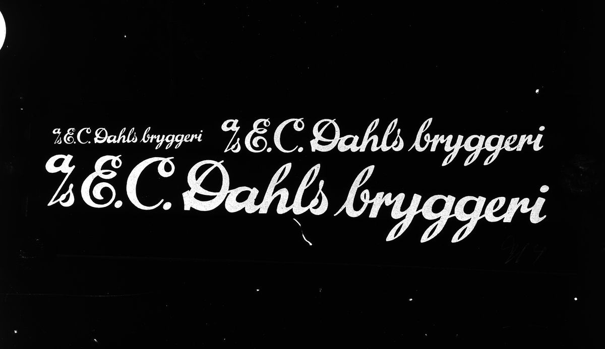 Logo for E.C. Dahls Bryggeri