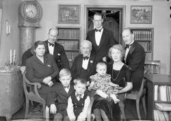 August Albertsen med familie