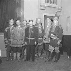 Samer på landsmøtet i Trondheim 1957