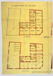 Vaaningshus & Lagerbygning for Hr. Kjøbmand Brusdal [Arbeids