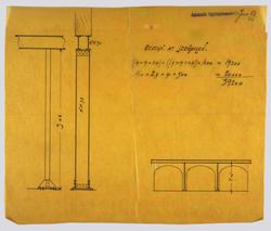Forretningsgaard for O. A. Devolds sønner [Arbeidstegning]