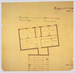 Hotelbygning, tomt ved Kongens gade [Arbeidstegning]