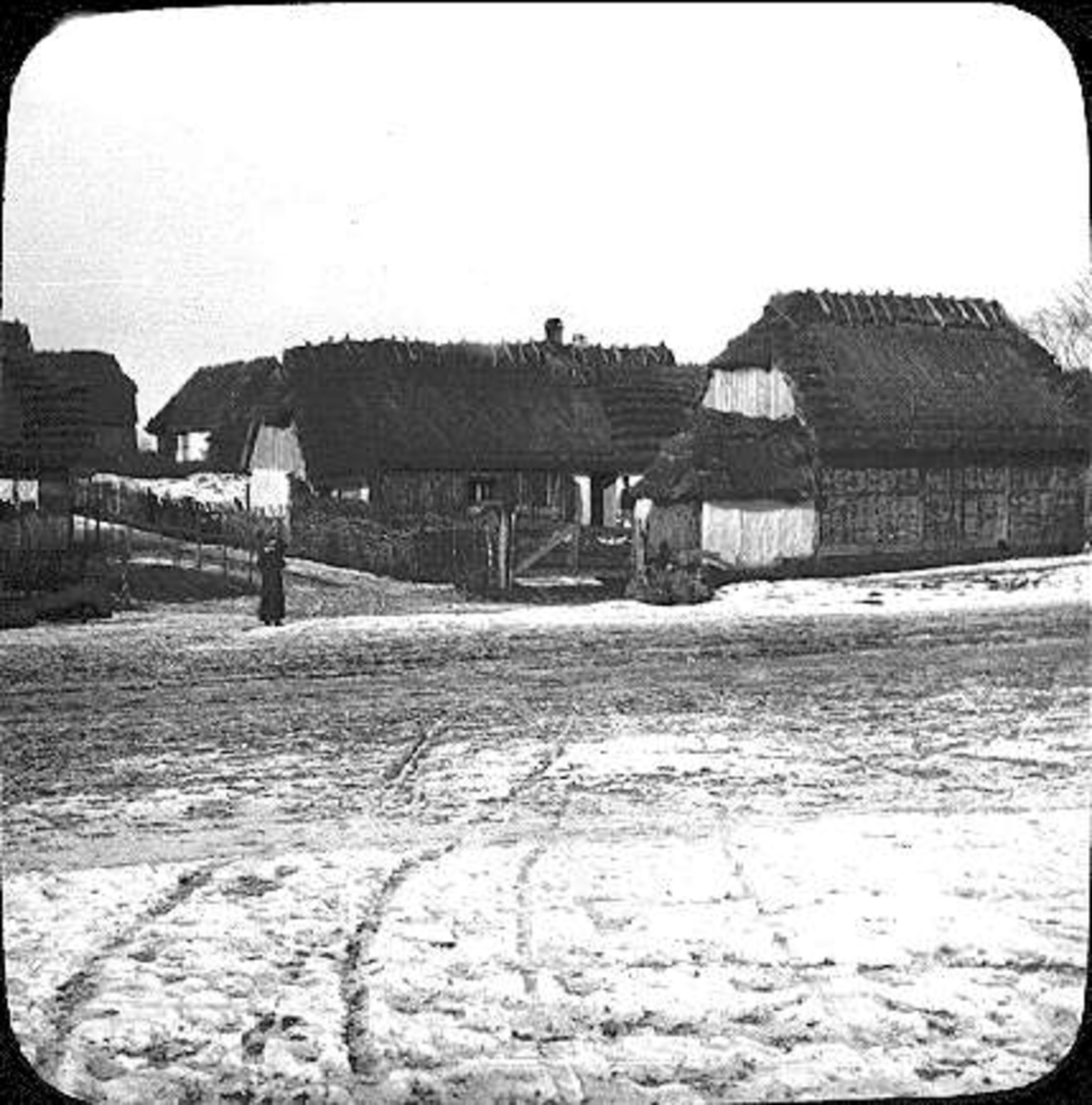 Befolkning i byn Miklaszow 1906