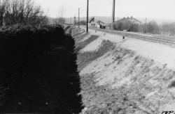 Planovergang ved Lysaker stasjon; sikt 6 meter fra spormidte