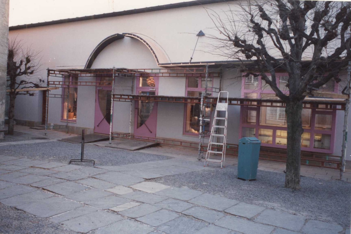 Butikken på Norsk Folkemuseum, desember 1989.