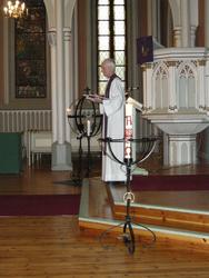 Første søndag i advent, åpning av kirkeåret. Sarpsborg kirke