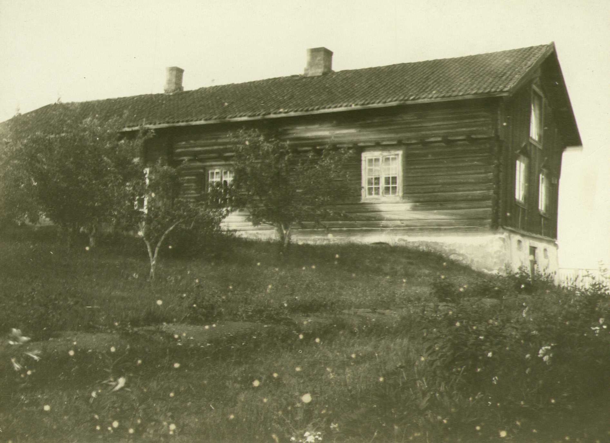 Stuebygning, Skraastad, Vang, Hamar, Hedmark. Fotografert 1913.