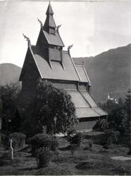 Hopperstad stavkirke, Vik, Sogn og Fjordane. Fotografert 190