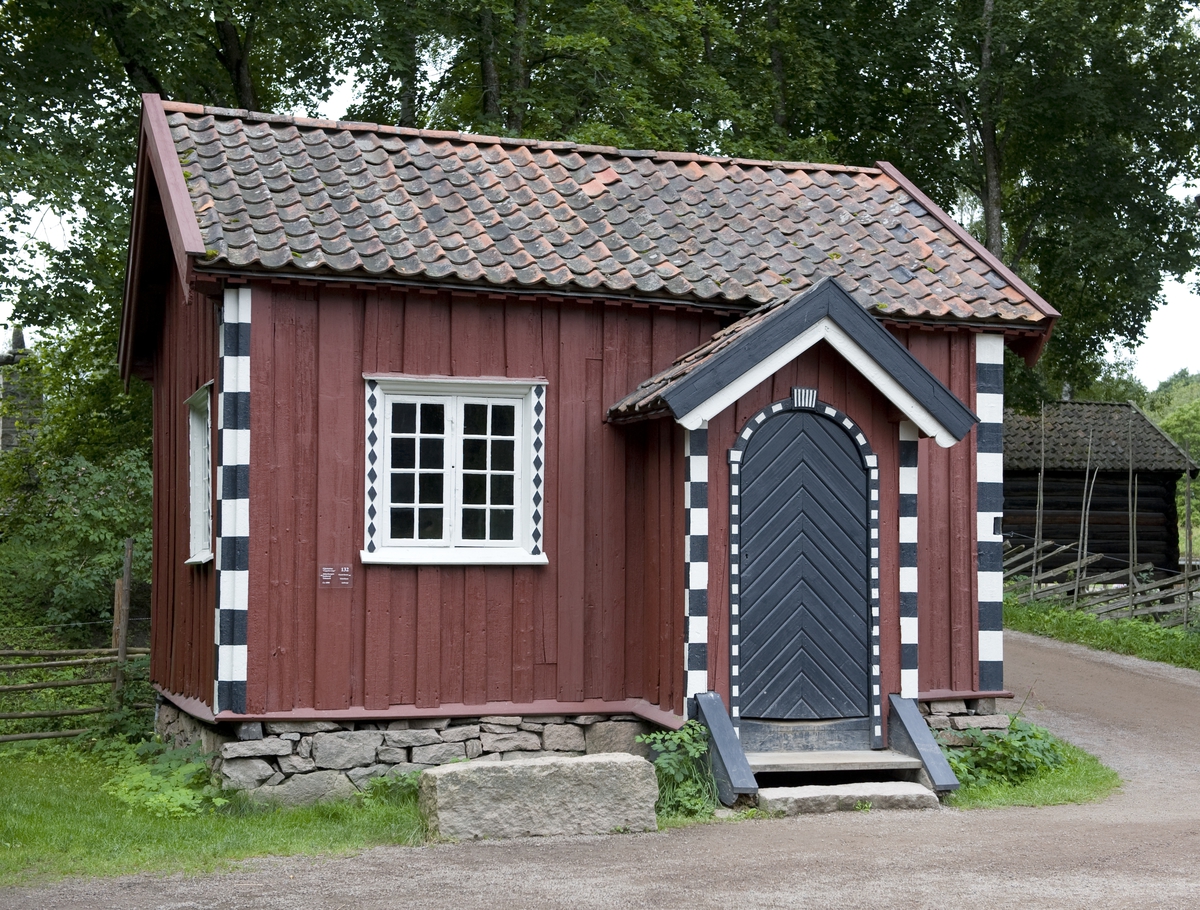 "Cappelenstua". Stue fra Akkerhaugen, Sauherad. Telemarkstunet, Norsk Folkemuseum, august 2010.