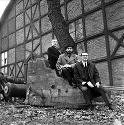 Engelske skuespillere ved den gamle hestestallen på Akershus