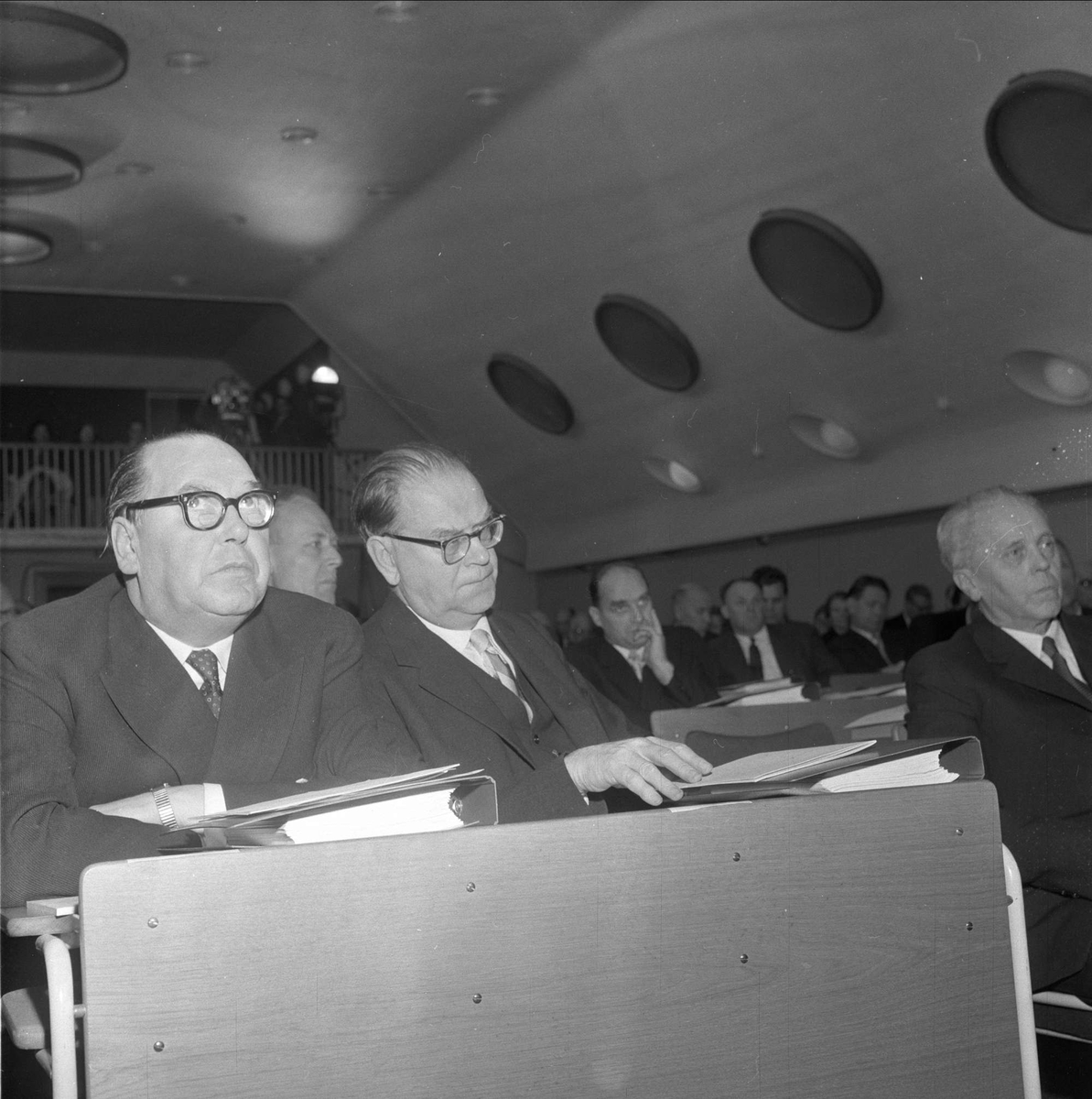 Møte i Nordisk Råd, Stortinget, Oslo, 10.11.1958.
