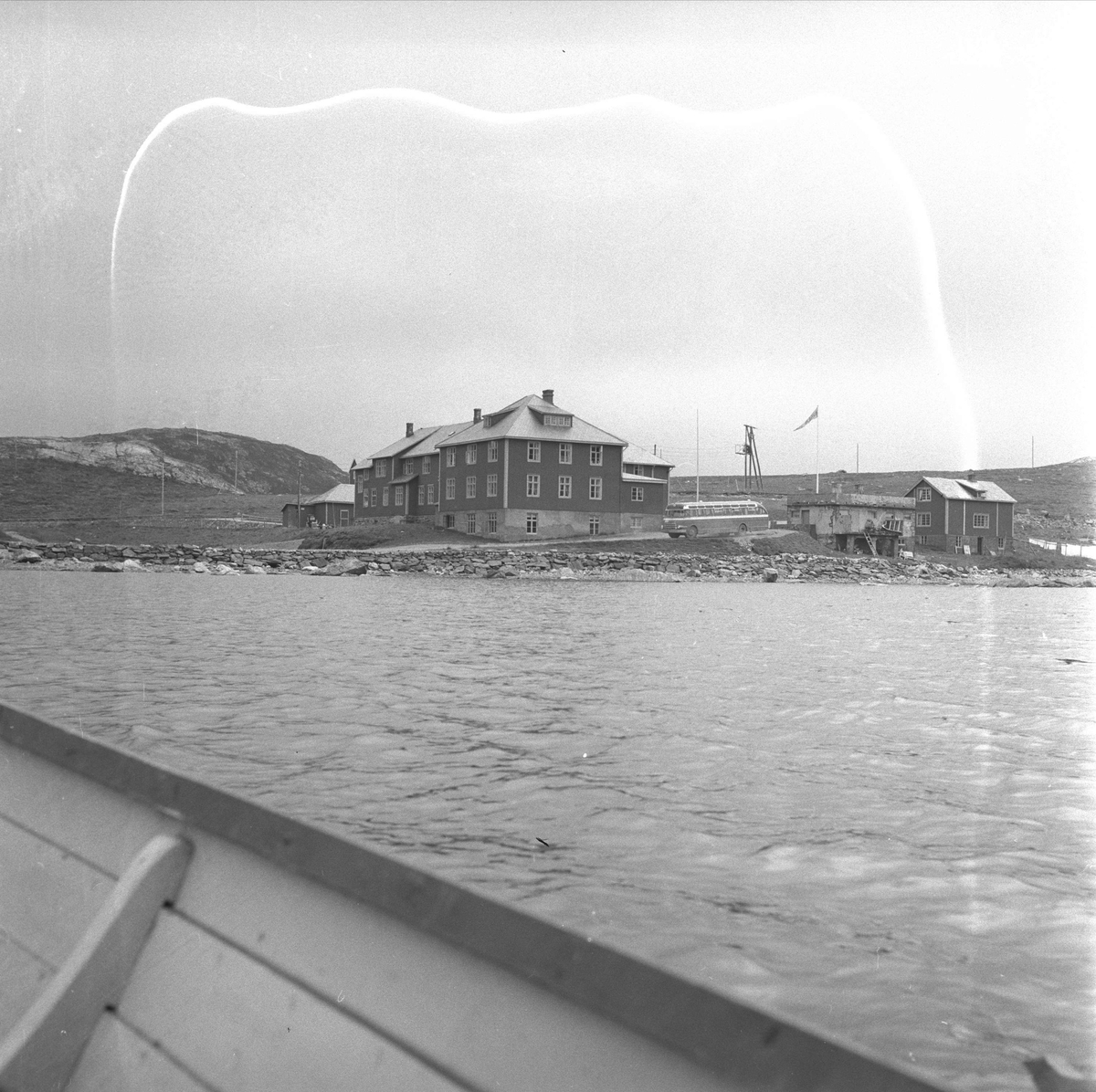 Bygdin, Vang, august 1957. Bygdin fjellhotell.