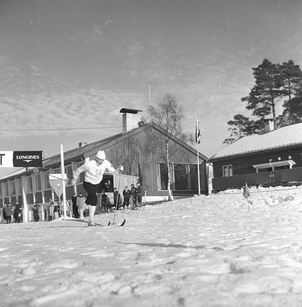 Hordaland Voss 12 02 1964 Nm På Ski På Voss Norsk Folkemuseum