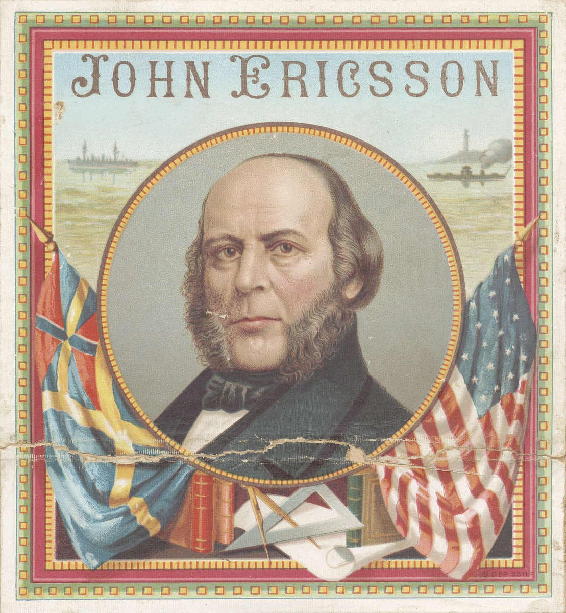 John Ericsson, uppfinnare (1803-1889).