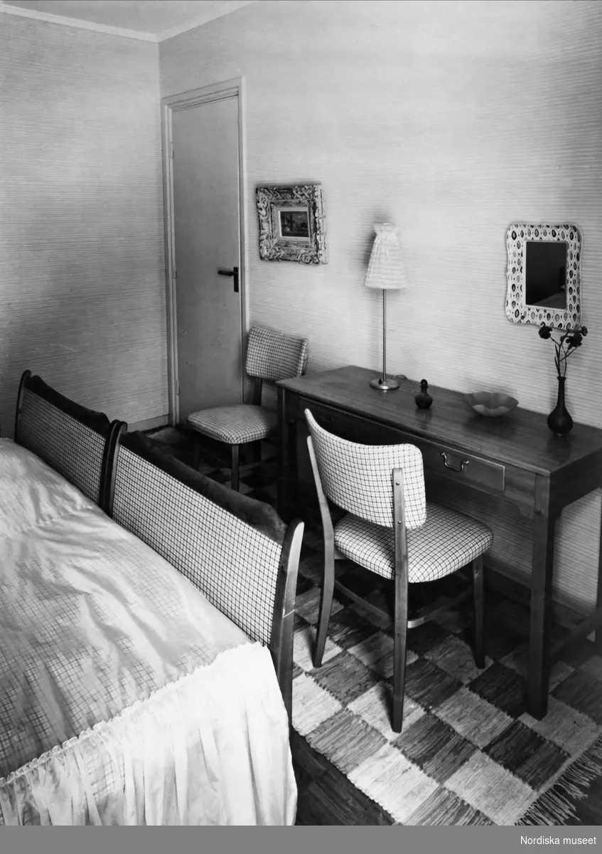 Internationella bostadsutställningen i Paris sommaren 1947. Nordiska Kompaniet.