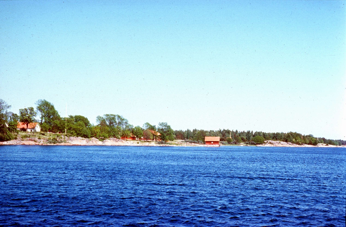 Gräsö gård, Gräsö socken, Uppland juni 1976