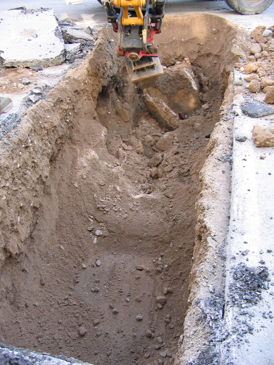 Arkeologisk utgrävning i kvarteret Svanen, Uppsala 2006