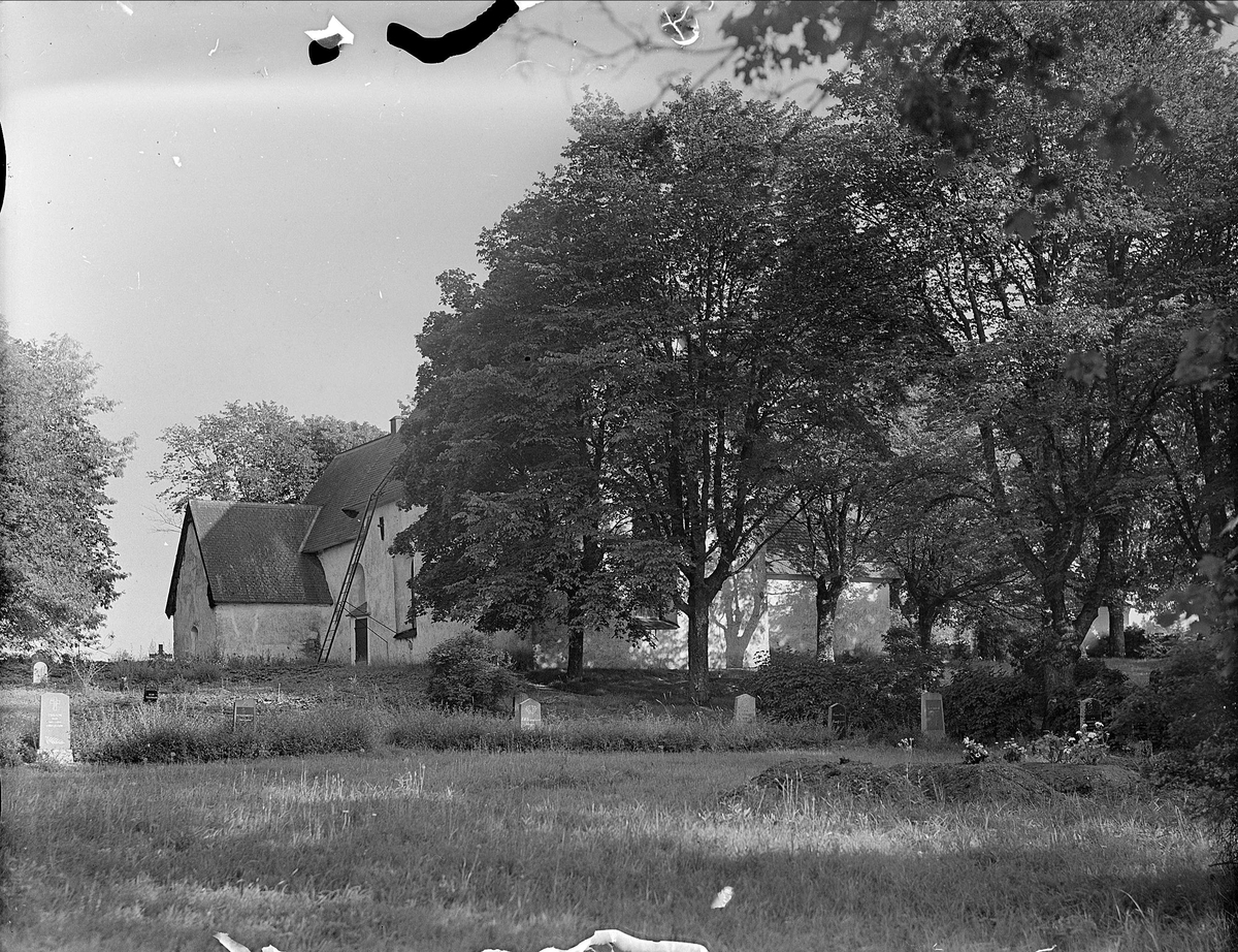 Vidbo kyrka, Vidbo socken, Uppland 1934