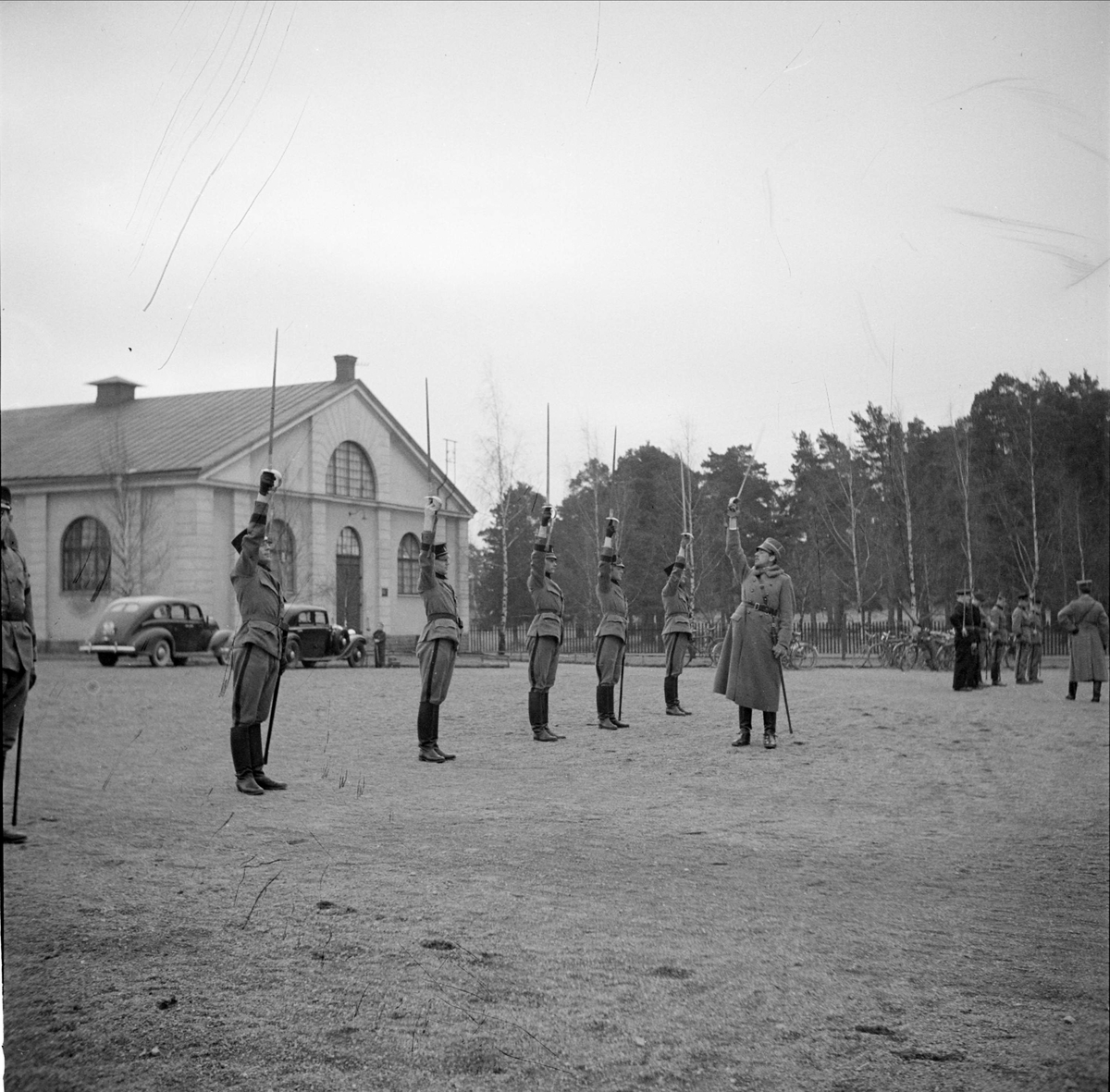 Arméns underofficersskola, Kronåsen, Uppsala 1939