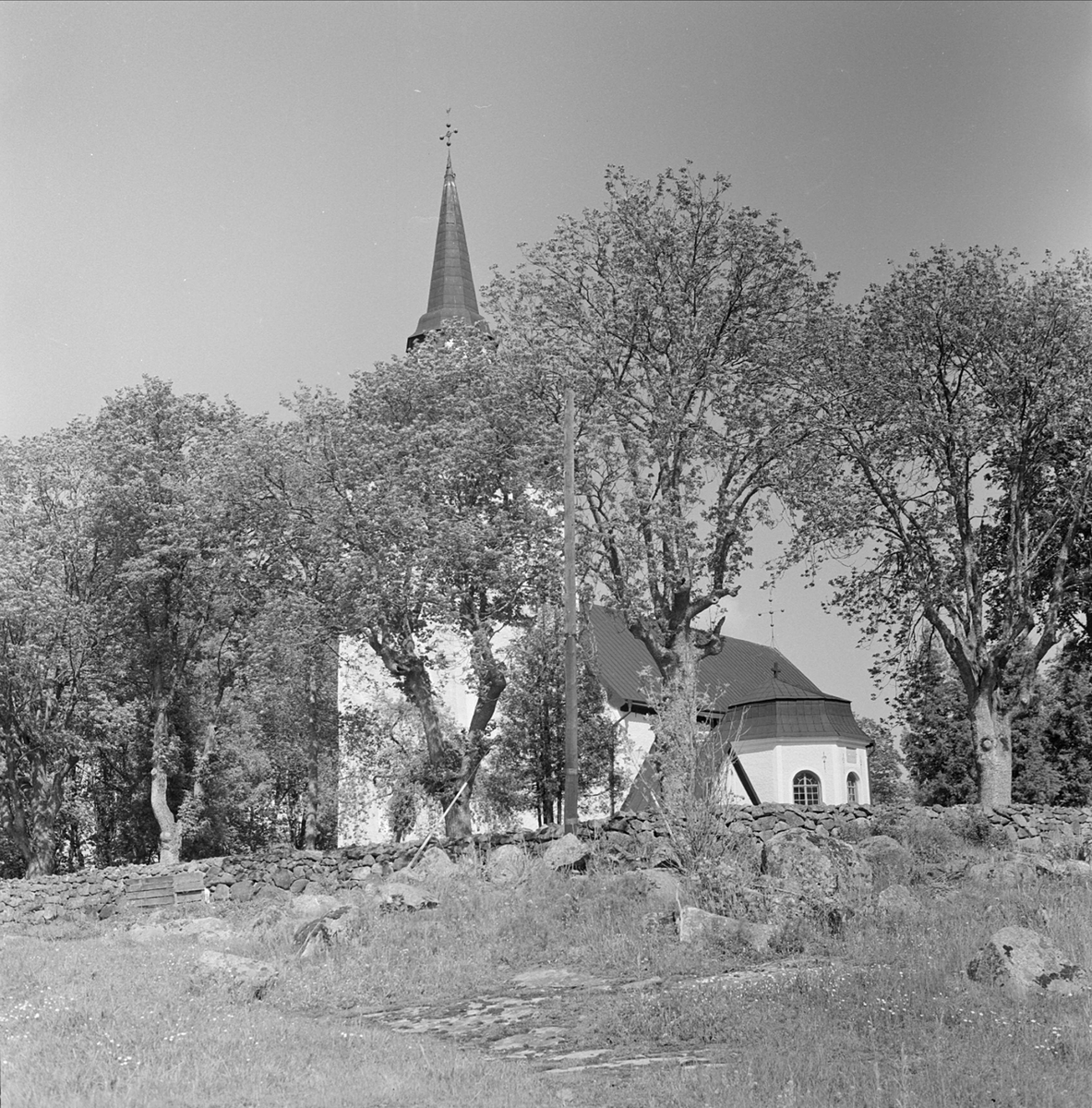 Enköpings-Näs kyrka, Enköpings-Näs socken, Uppland 1960