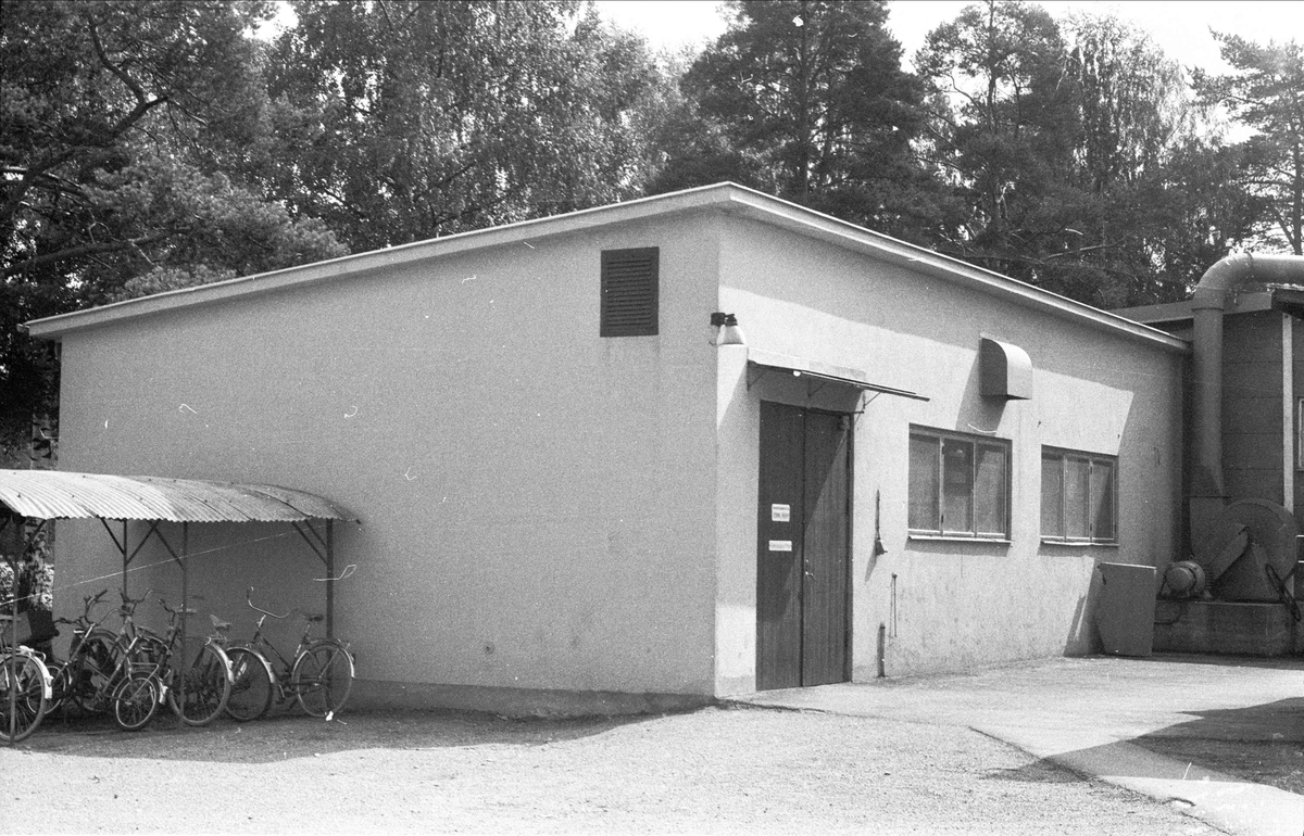 Presshall, Lytta snickerifabrik, Bälinge socken, Uppland 1976