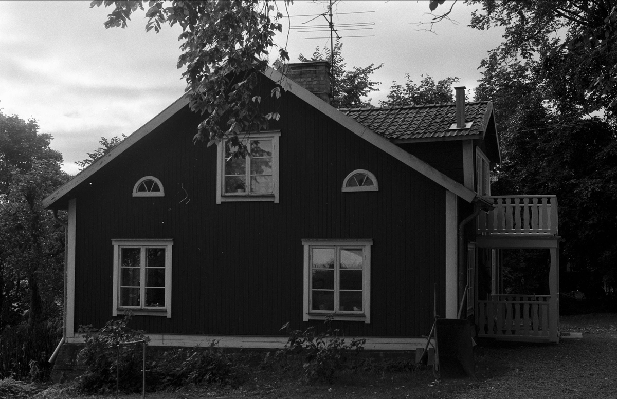Bostadshus, Ellringe 2:2, Stora Ellringe, Almunge socken, Uppland 1987