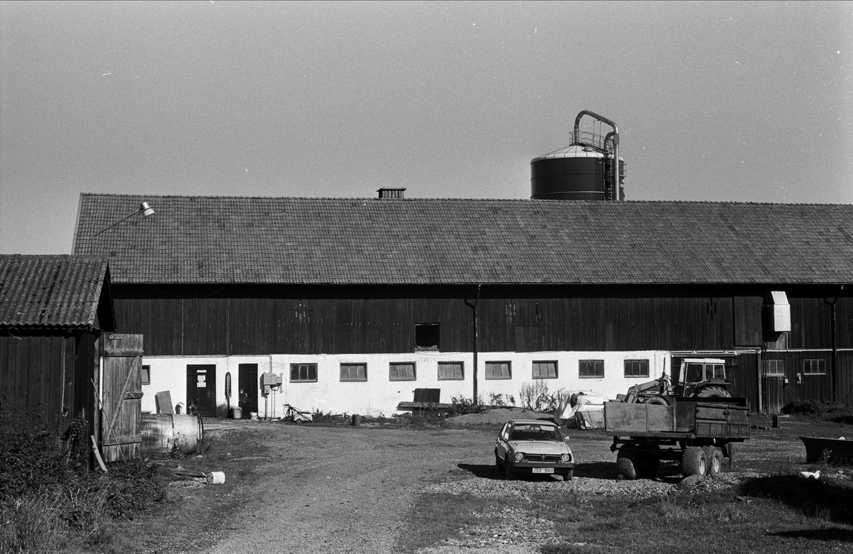 Ladugård, Almunge prästgård, Almunge socken, Uppland 1987