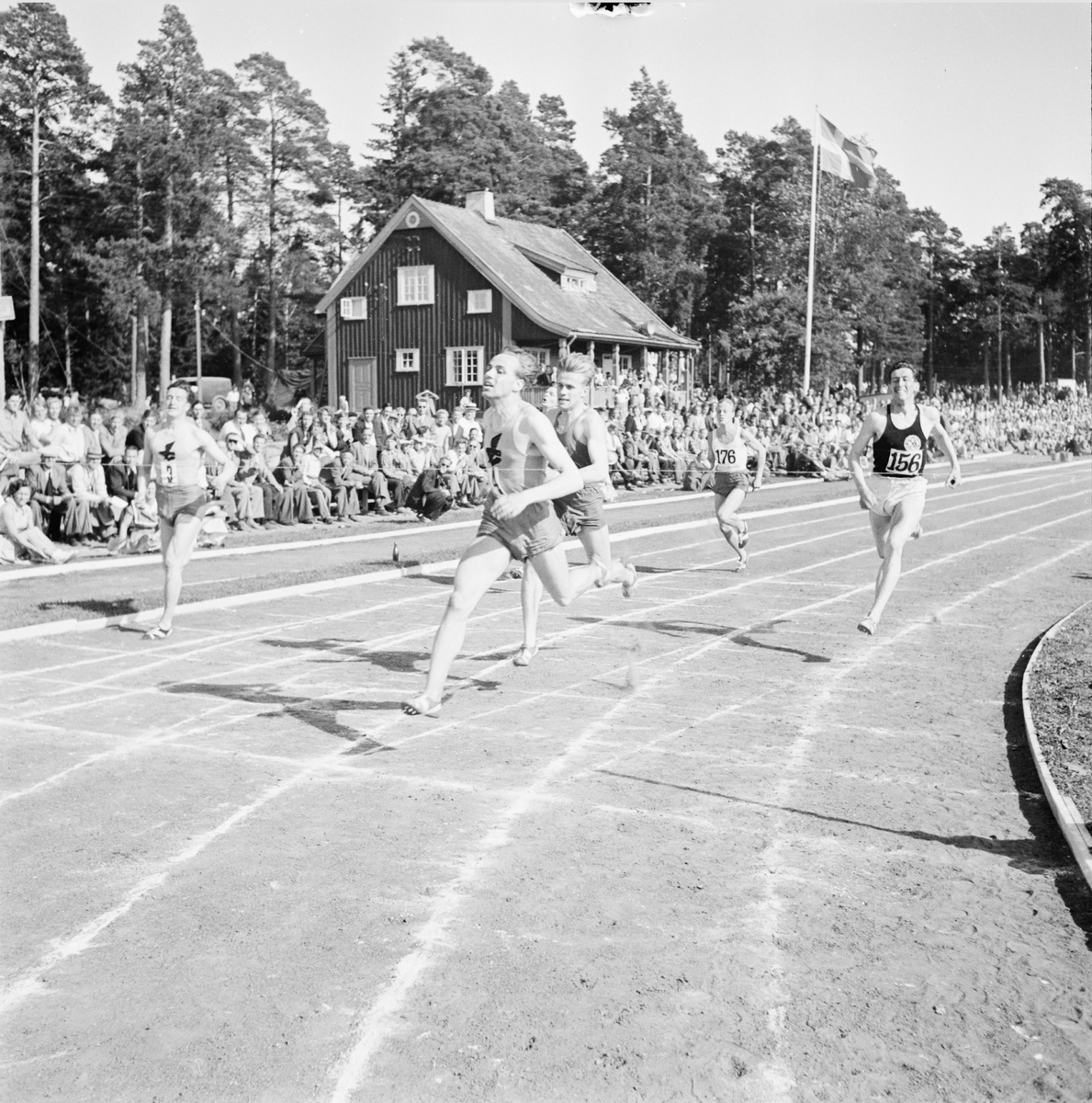 Gimospelen, Roland Nilsson, sannolikt Gimo Skäfthammar socken Uppland, 1952