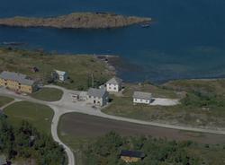 Melandsjø med herredshus, samvirkelag og skole