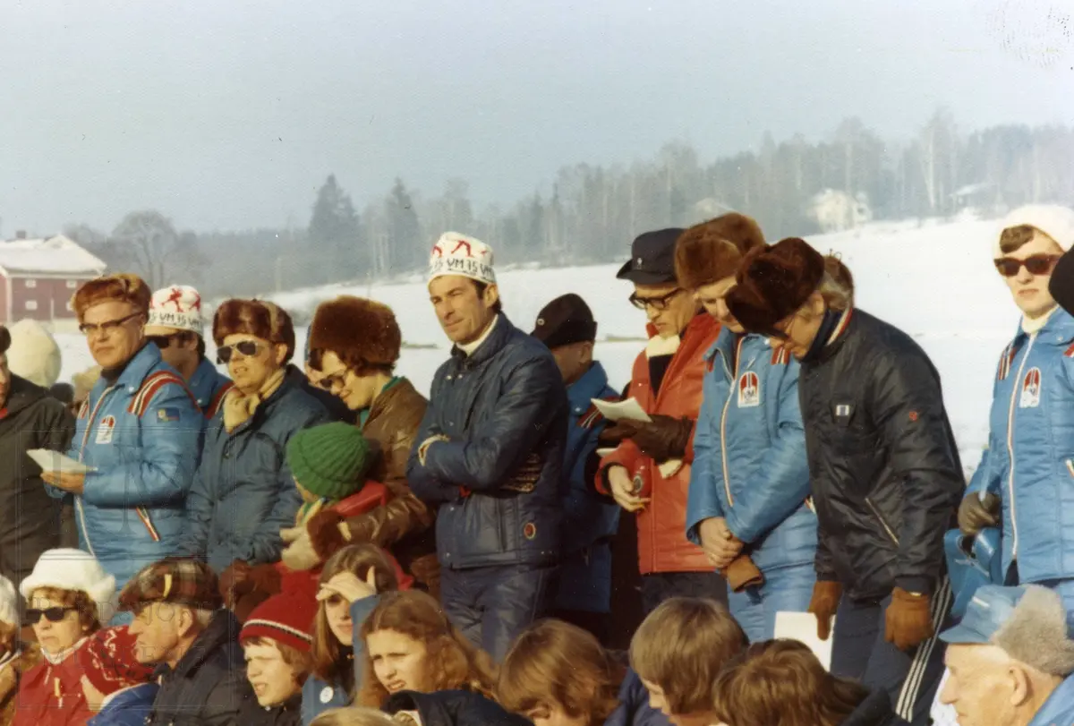NM skøyter menn all round i Brandbu 1975