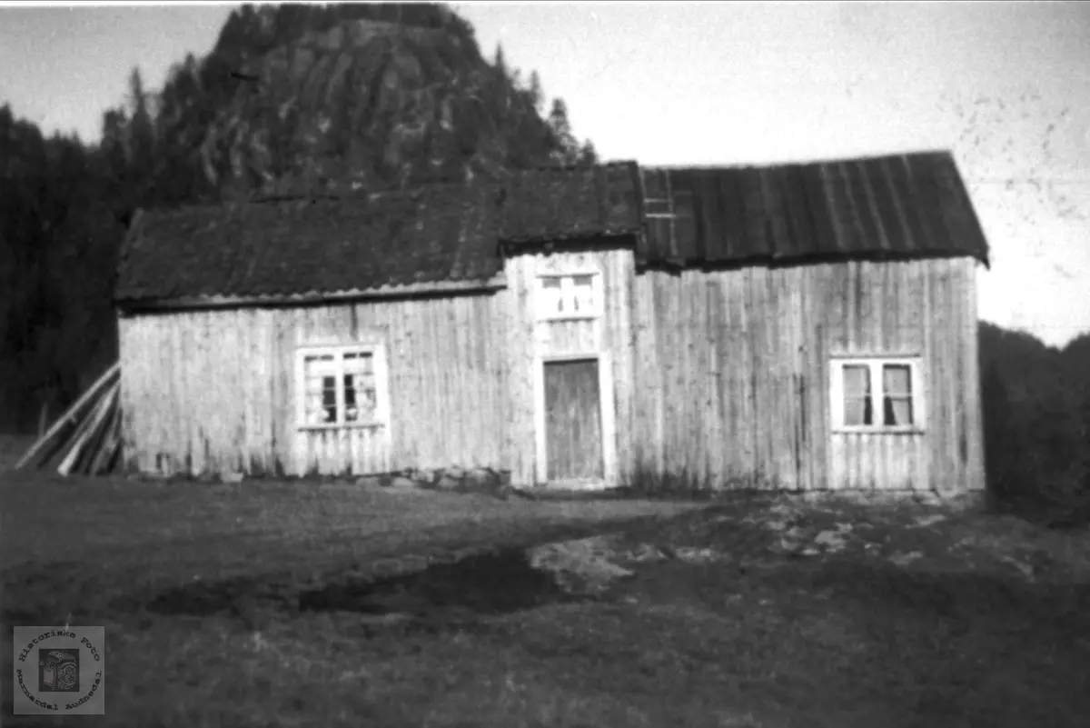 Bergan - gammel husmannsplass i Bjelland.