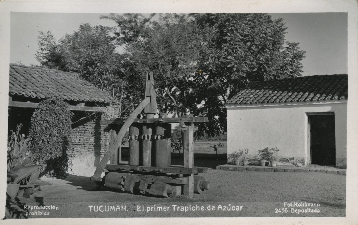 Den førset sukkerpressen  - Tucuman.
