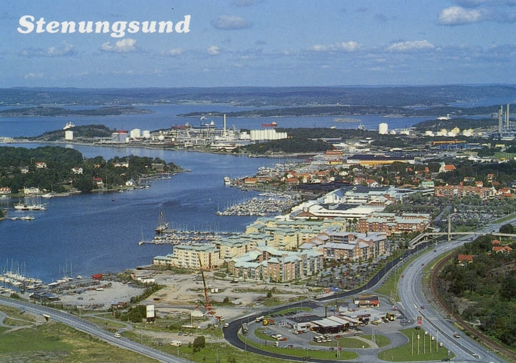 "Flygfoto. Stenungsund".