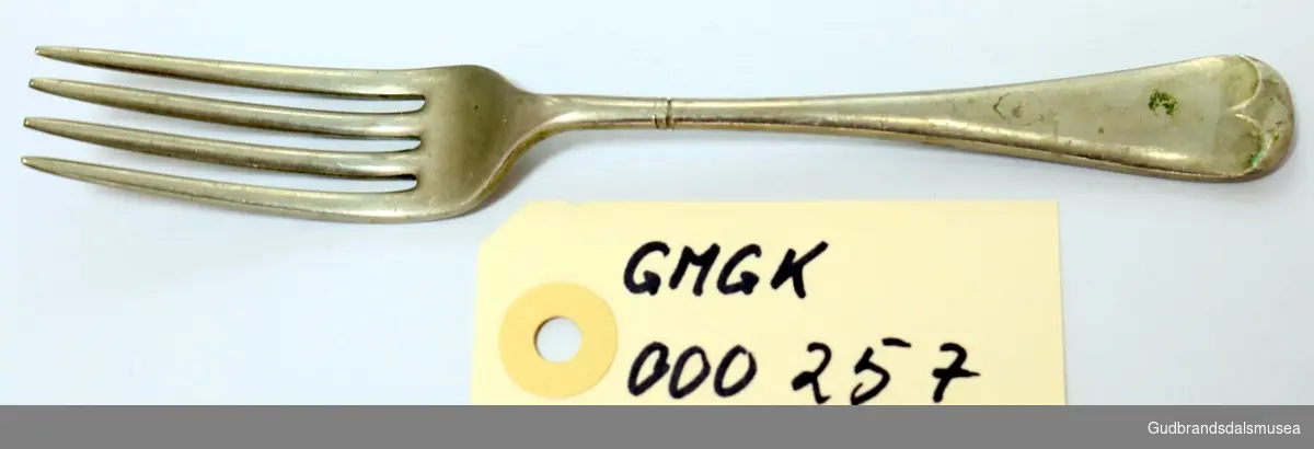 En engelsk gaffel, 1937.