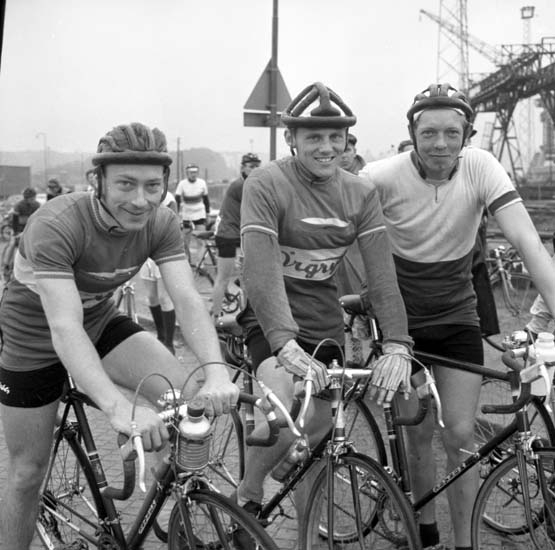 "UCA:s [Uddevalla Cykelamatörer] jubileumslopp den 15 maj 1958"