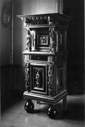 Frogner Hovedgård, Oslo Bymuseum, interiør, barokkskap