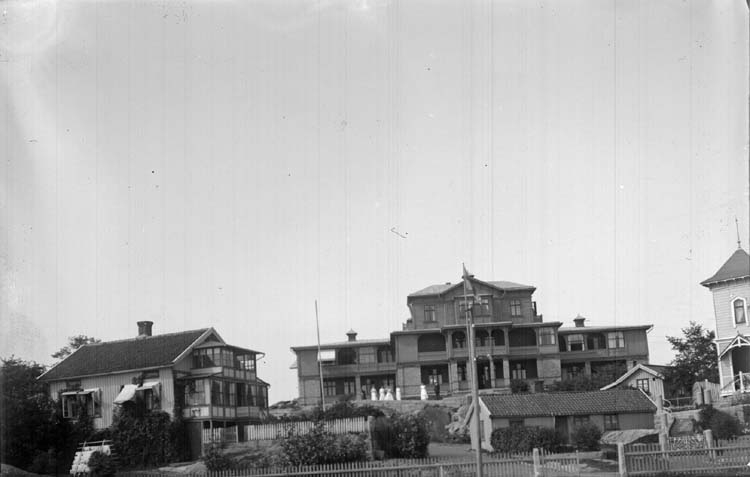 Enligt text som medföljde bilden: "Turisthotellet och Pallen 1912."