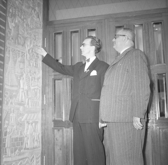 "Lysekil. Från invigningen av Hotellet. 1952.05.28"