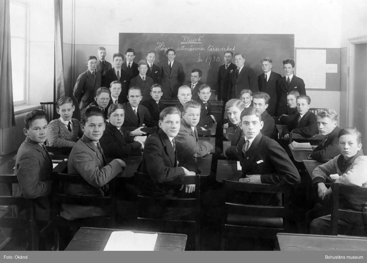 Läroverksklass 1930