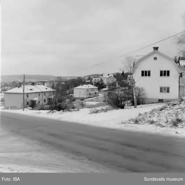 Rivningsområde, Ortviken 14nov 1972