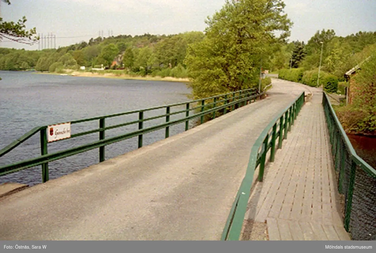 Gunnebo bro vid Stensjön 1996-05-27.
