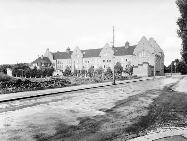 Oslo. Fagerborg Skole - Oslo Museum / DigitaltMuseum