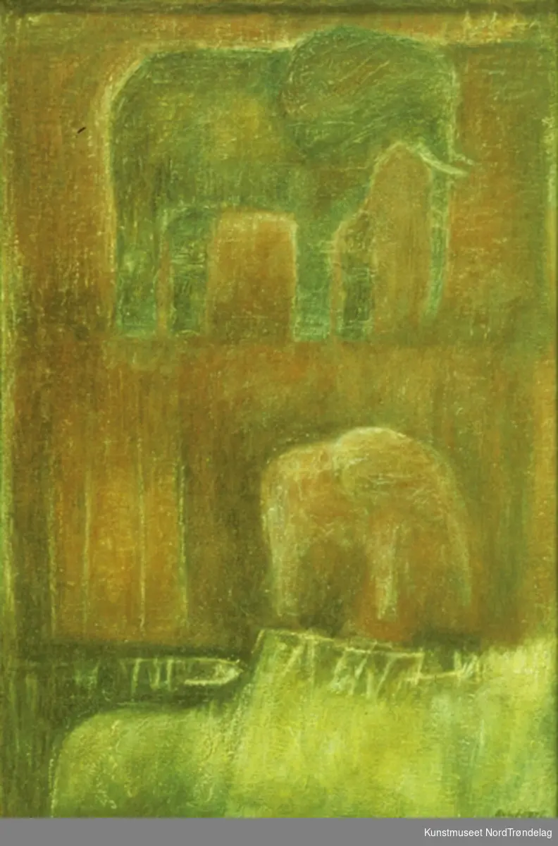 Elefanter [Oljemaleri]