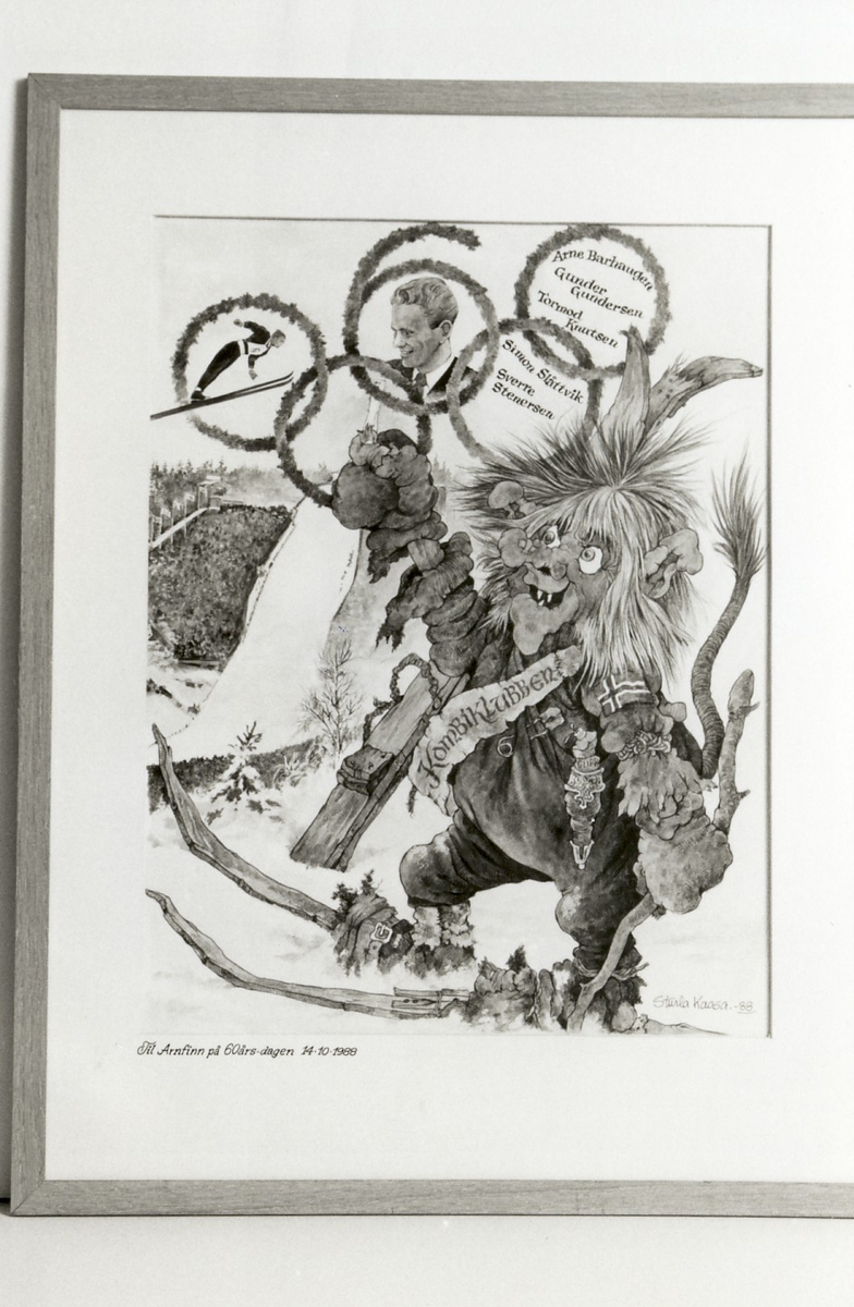 Tegning - Sverresborg Trøndelag Folkemuseum / DigitaltMuseum
