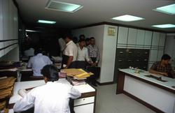 Fra rederiet Aaby, E. B. sitt hovedkvarter i Bangladesh, Ind