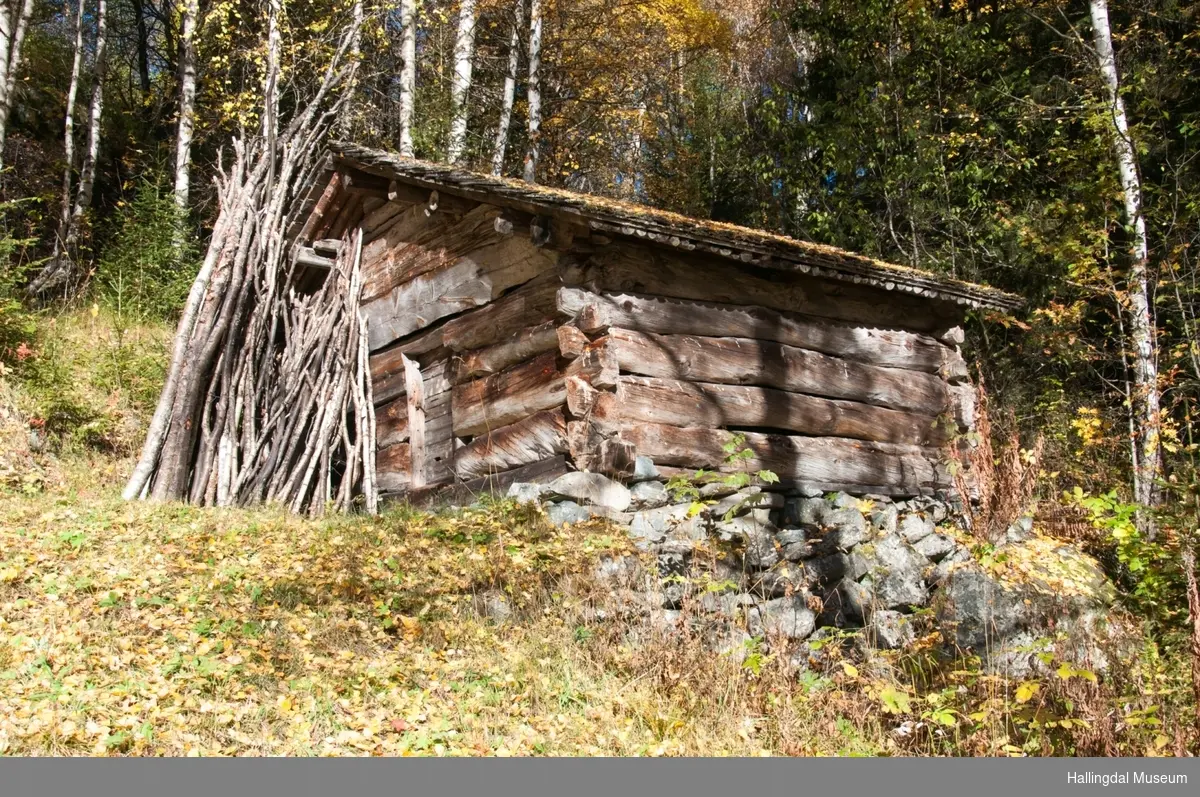 Løe Fra Stølen Vieren På Veståsen Ål Bygdamuseum Leksvol Hallingdal